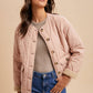 Comfiest Fall Quilted Field Coat