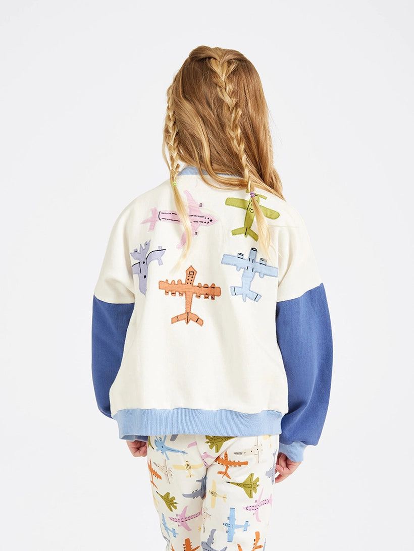 Embroidered Aviation Bomber for all kiddos