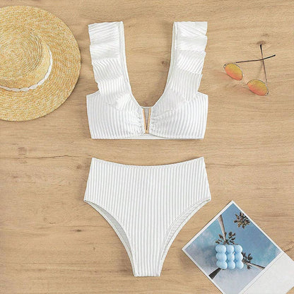 Best Seller Flouceneck Poolside Swim Set