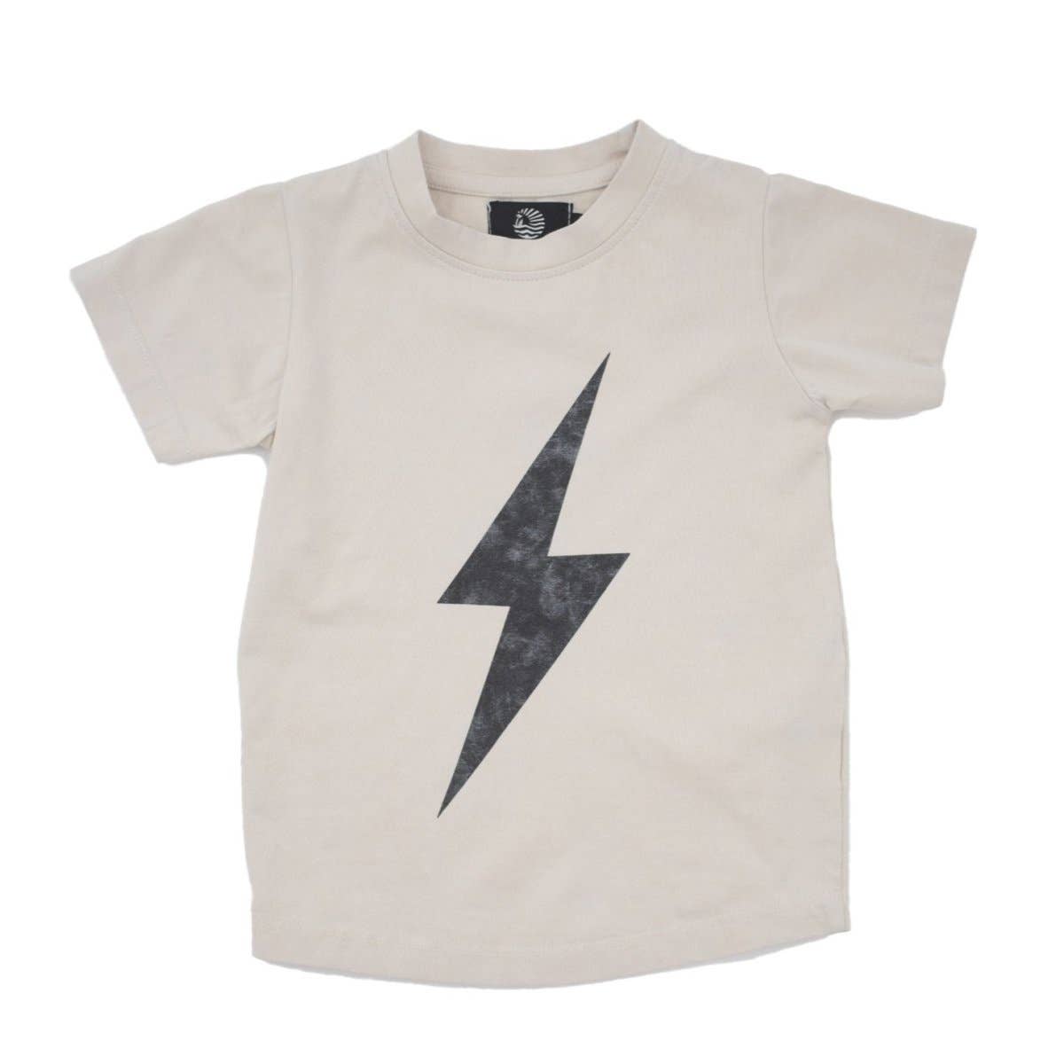 Back To School Greige Acid Wash Spark Tee