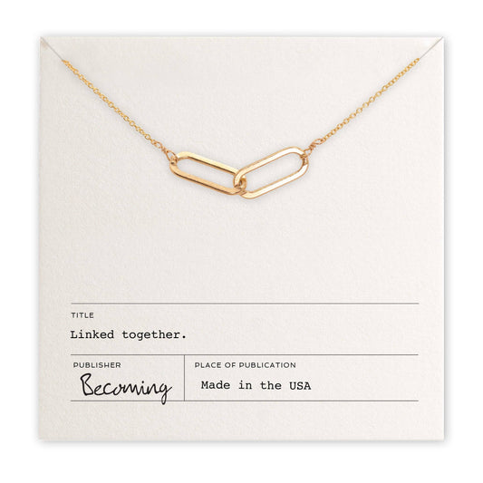 Linked Together Charm Necklace