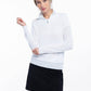 Alexa 17" Athleisure Skirt - Black- Built in Short.