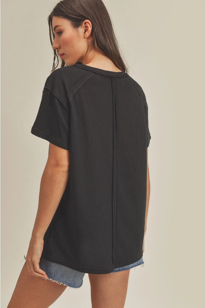 Slouchie Junie Short Sleeve Soft Loungewear