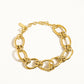 Tila 18K Gold Non-Tarnish Bold Chain Bracelet