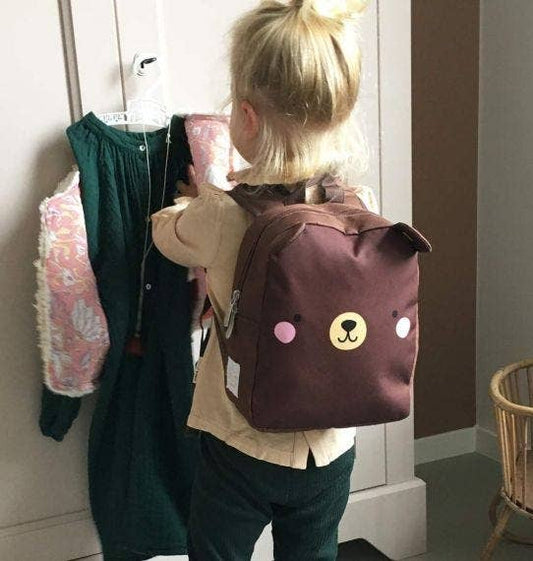 Little kids backpack: Bear