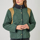 The Perfect Color Blocked Padded Jacket