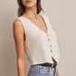 Button-Front Knit Vest Year Round Sweater Vest - 20% Off Code WELOVESALES