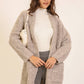 Soft Embrace Textured Open Cardigan