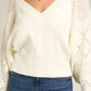 Long Sleeve V Neck Sweater 20% OFF WELOVESALES