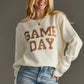 Ivory Knit Soft GAME DAY Fall Fan Sweater