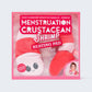 Menstruation Crustacean Shrimp: Microwavable Heating Pad