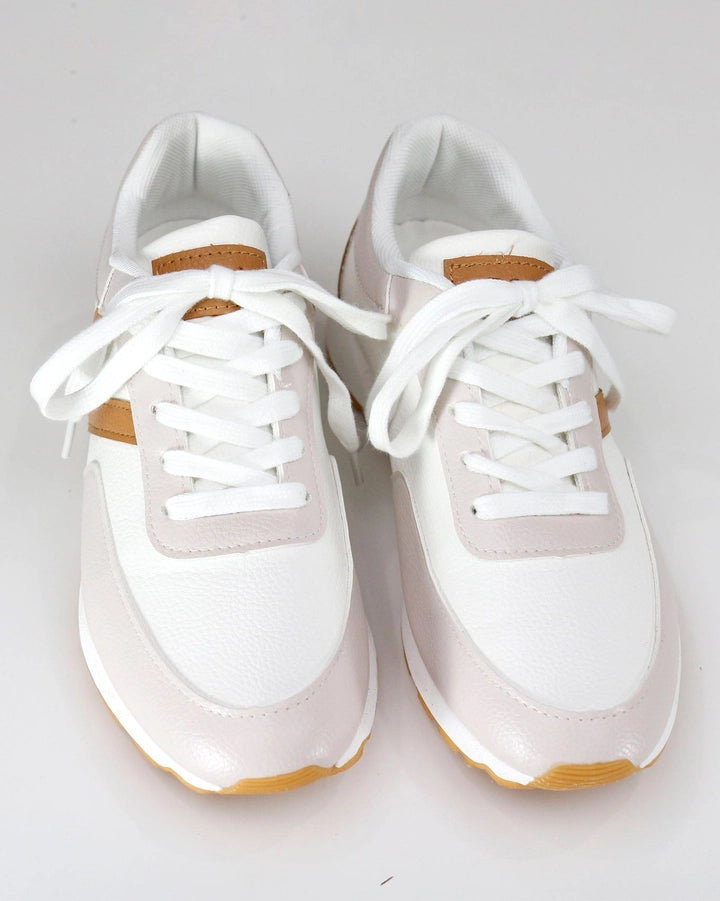 Grace and Lane Leather Street Sneakers