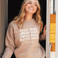 Pre-Shrunk TEACHER LIFE Graphic Sweatshirt