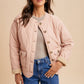 Comfiest Fall Quilted Field Coat