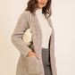 Soft Embrace Textured Open Cardigan
