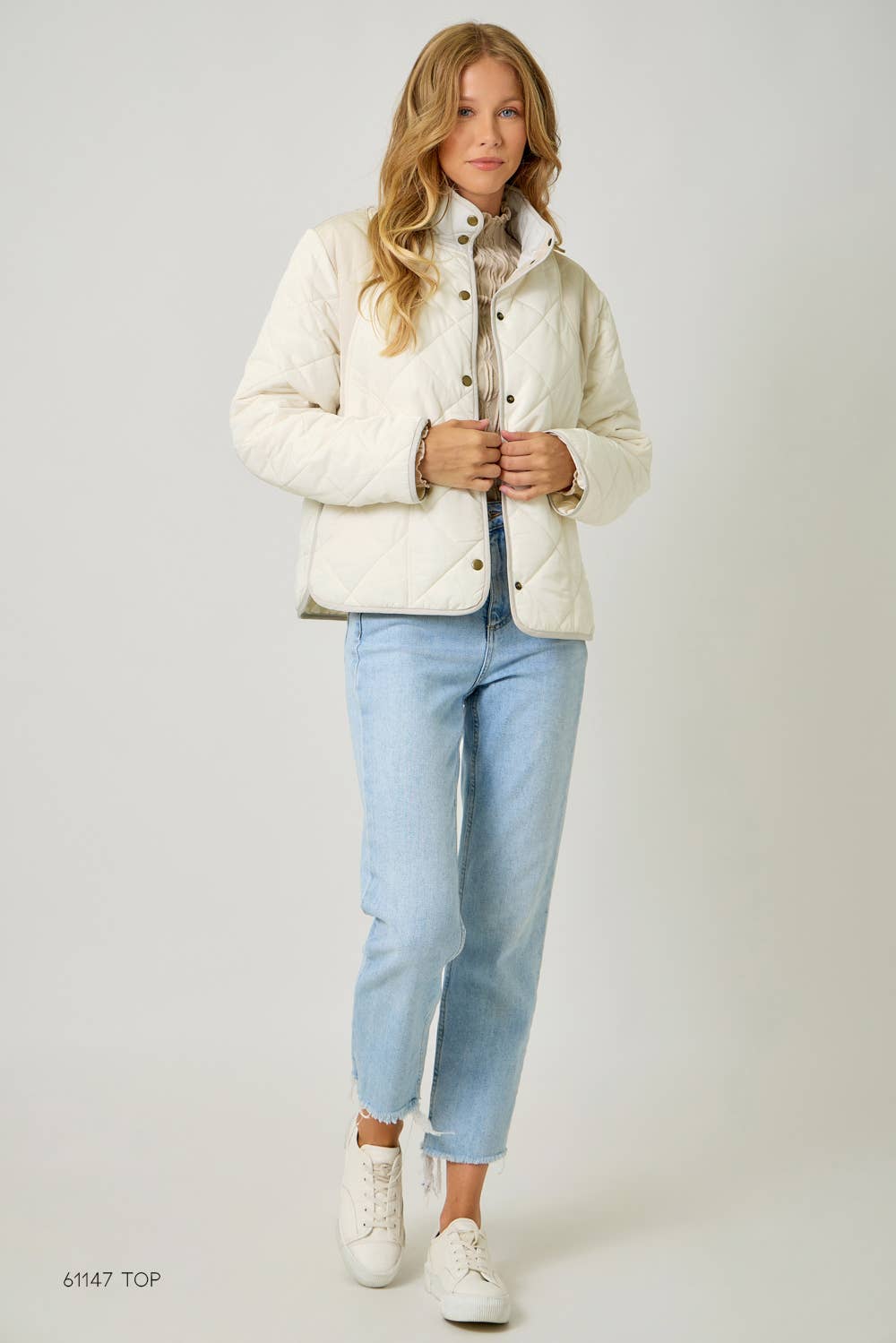 The Perfect Color Blocked Padded Jacket