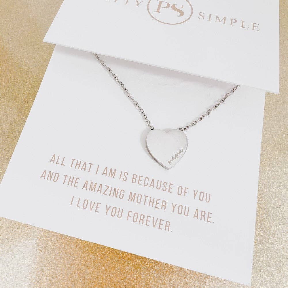 Gold Sweet Mama Gift Necklace - WATERPROOF