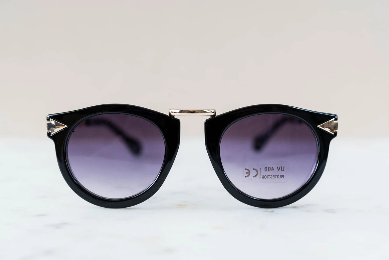 Toddler and Kid gold Accent Swanky Sunglasses