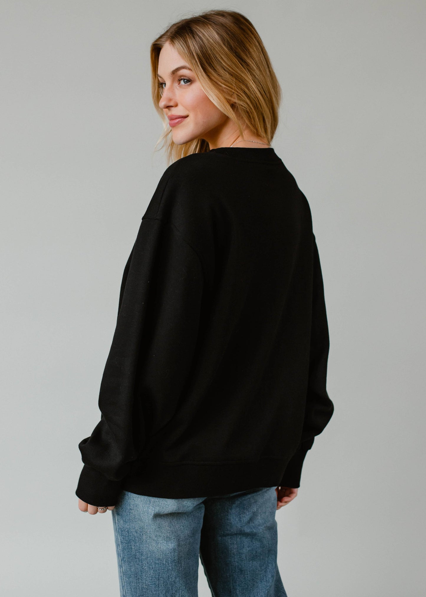 Coziest Cotton Lined Apres Ski Club Sweatshirt