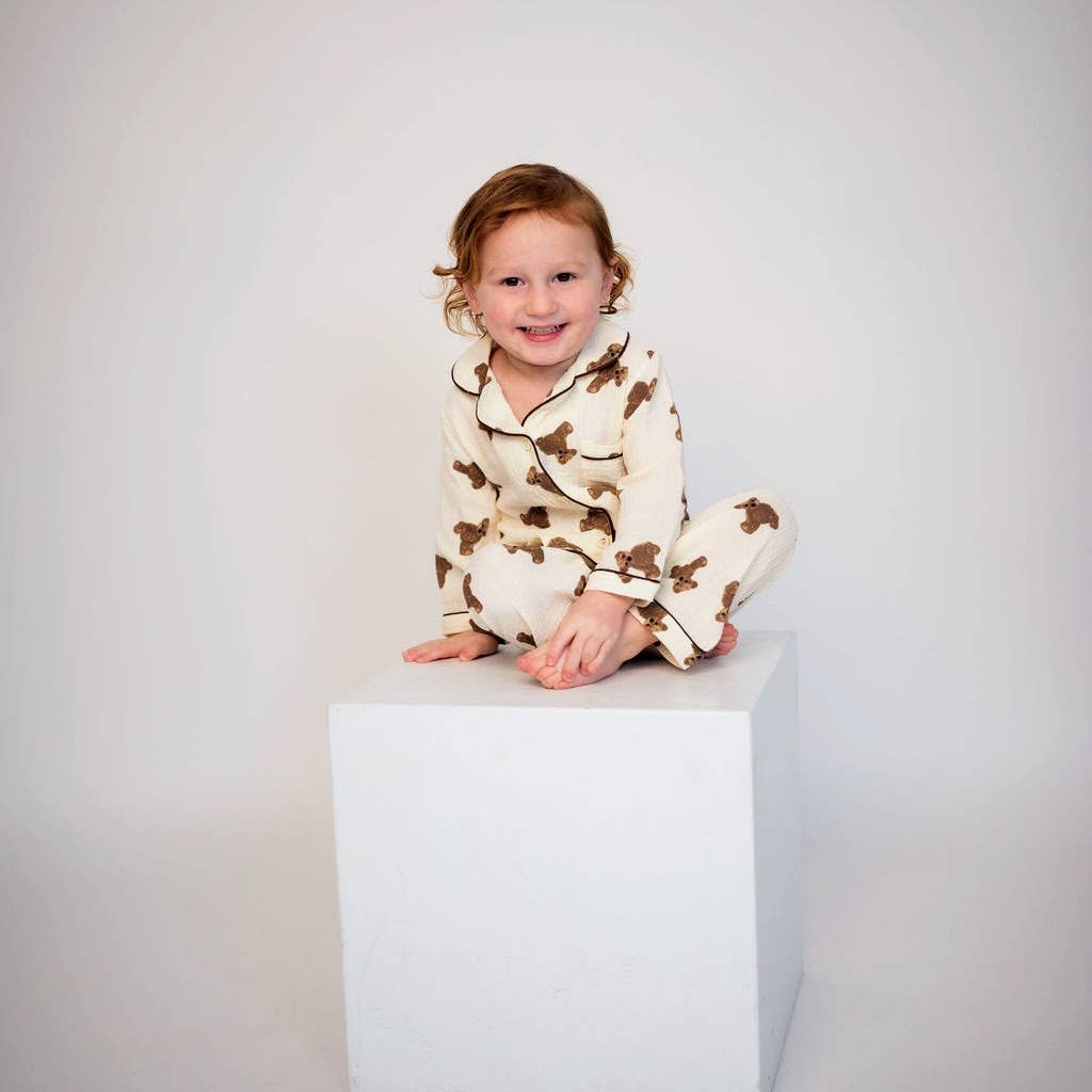 Our Bestselling Teddy PJ Long Pants Set