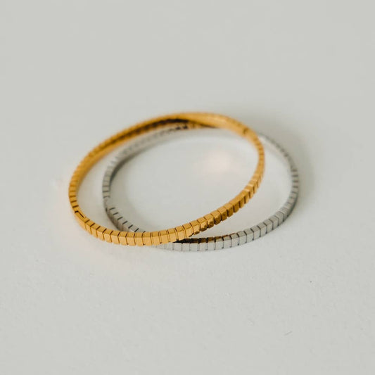 Daisy Bangle Bracelet - WATERPROOF