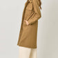 Twofer Hoodie Duster Solid Coat - Bestseller