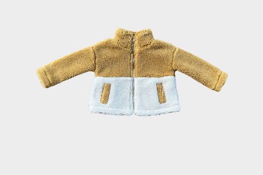 Warm Kid's Sherpa Color Block Jacket