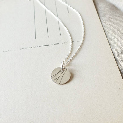Silver Becoming River Necklace
