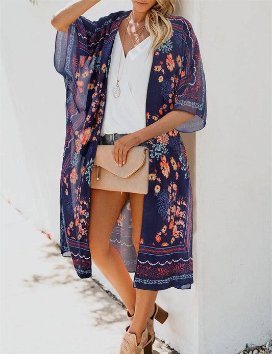 Beach Smock Boho Kimono - Vacation Sale