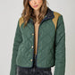 The Perfect Color Blocked Padded Jacket