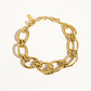 Tila 18K Gold Non-Tarnish Bold Chain Bracelet