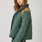 The Perfect Color Blocked Padded Jacket