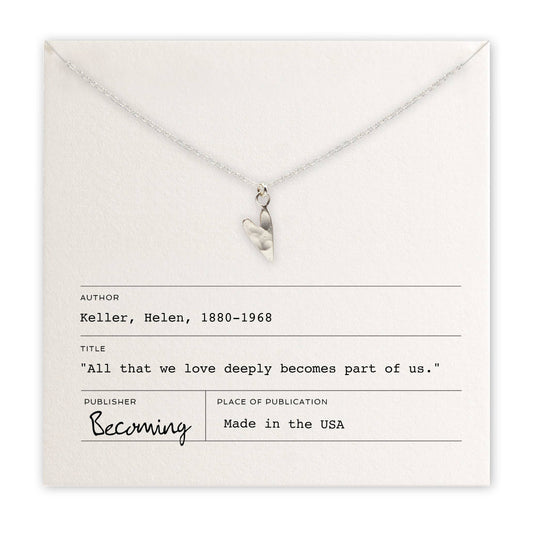 Love Deeply Becoming Necklace