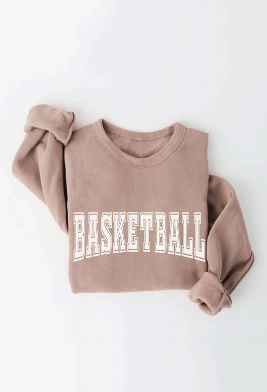 Bestseller BASKETBALL Feleece Lined Graphic Sweatshirt