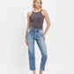 HIgh Rise Tapered Straigh Jeans
