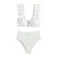 Best Seller Flouceneck Poolside Swim Set