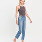 HIgh Rise Tapered Straigh Jeans