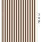 The Wool Stripe Throw - Burnt Umber Stripe