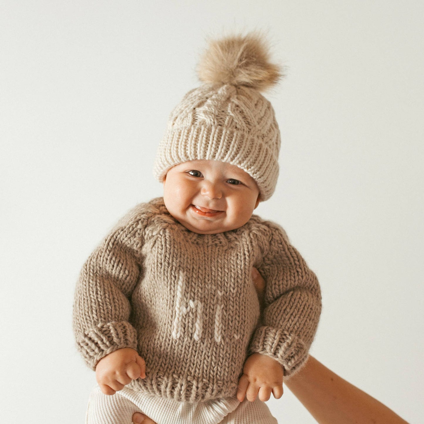 Hi. New Babes Pebble Crew Neck Sweater Baby & Toddler