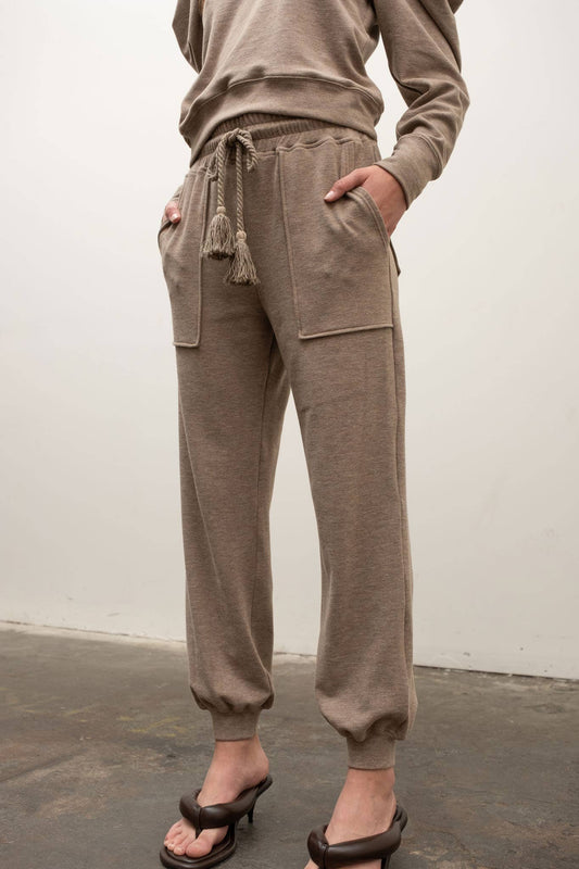 The Last One of the Softest Tassled Jogger