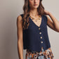 Button-Front Knit Vest Year Round Sweater Vest - 20% Off Code WELOVESALES