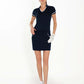 Women's Golf 15" Eloise Skirt - Midnight/White