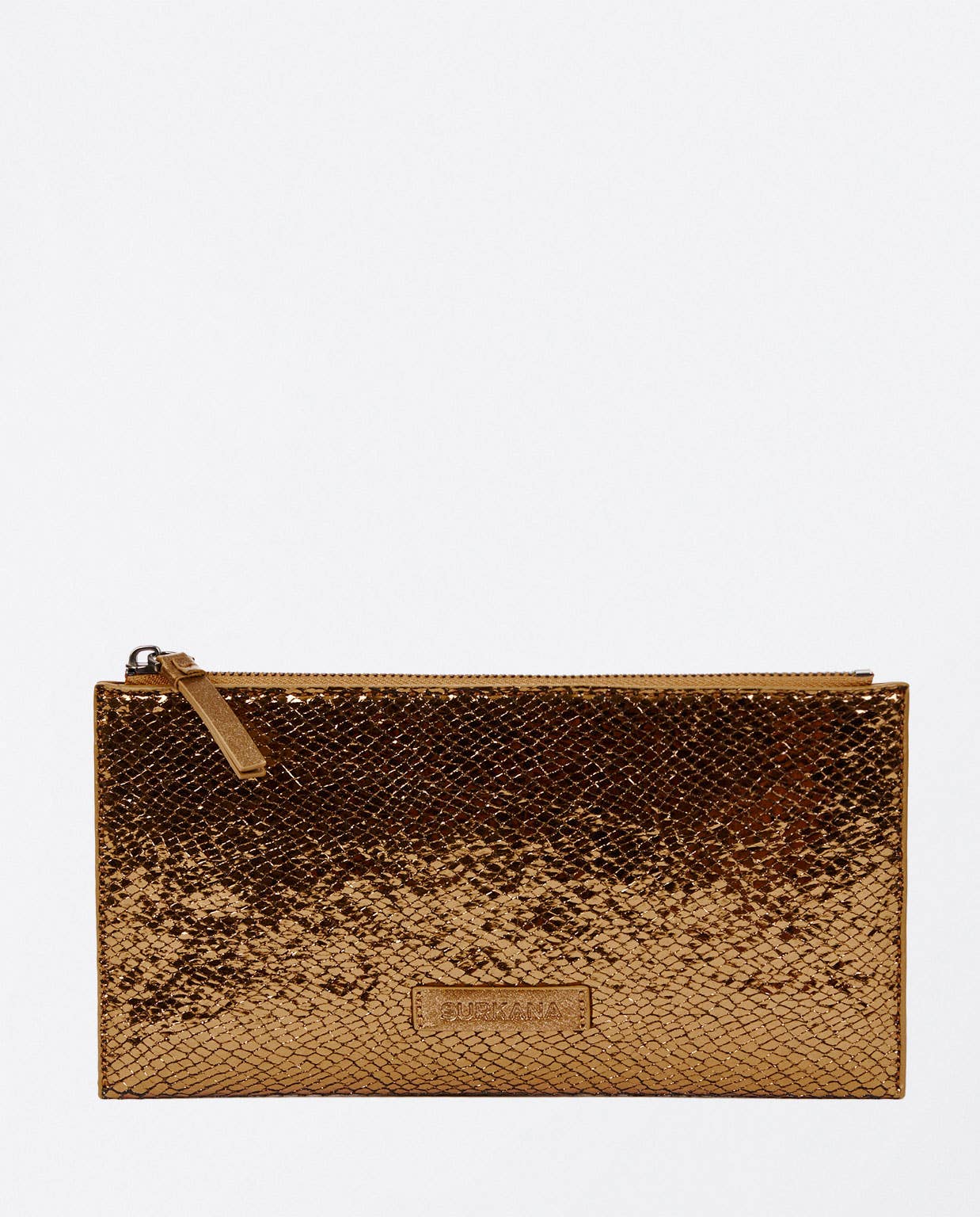 Get it Girl Metallic Clutch