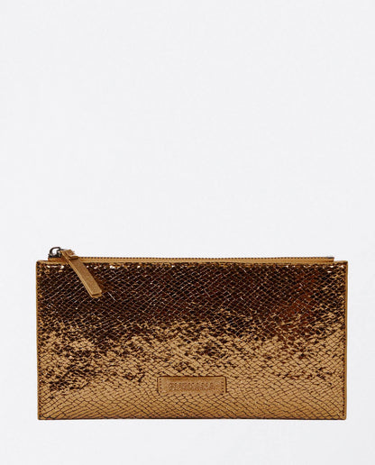 Get it Girl Metallic Clutch