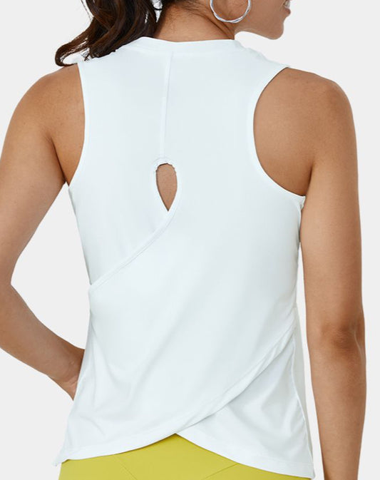 Active Quick Dry Cutout Crossover Tank