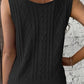 Light Cable Knit Tank Top