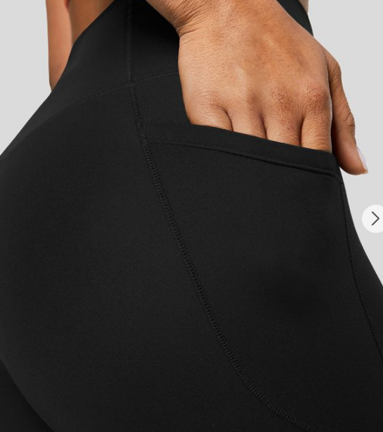 For the Mamas Crossover Pocket Plain Leggings