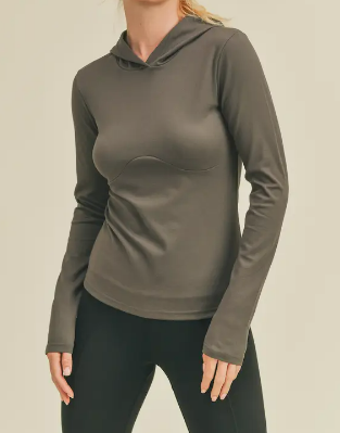 Long Sleeve Contour Runner Hoodie