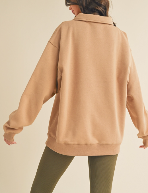 Oversized Fall Boyfriend Sweatshirt