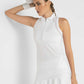 Neisha Classic Sleeveless Polo Mesh Accent